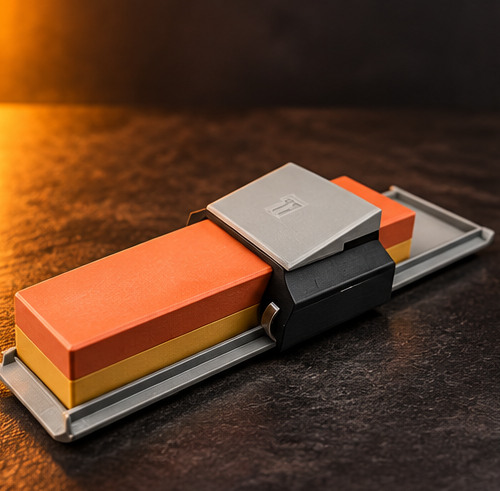 3D-gedruckte Schleifhilfe für das Handwerk